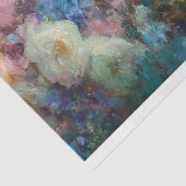 Floral Crown Pug in Ballerina Tutu Decoupage Tissuepapier (Detail)