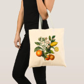 Floral/Ctrus Tote Bag (Voorkant (product))