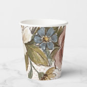Floral Cup Papieren Bekers (Achterkant)
