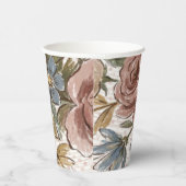 Floral Cup Papieren Bekers (Rechts)