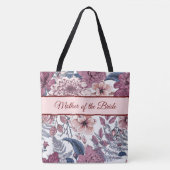 Floral Custom All Over Print Canvas tas (Voorkant)