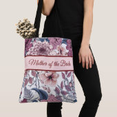 Floral Custom All Over Print Canvas tas (Dichtbij)