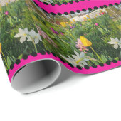 Floral Custom Cadeaupapier (Rol Hoek)