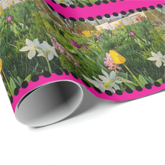 Floral Custom Cadeaupapier (Rol Hoek)