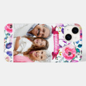  Floral Custom Foto Gift voor Oma Case-Mate iPhone Case (Achterkant (horizontaal))
