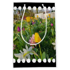 Floral Custom Gift Bag Medium Cadeauzakje