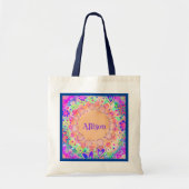  Floral Custom Inspirivity Canvas tas (Voorkant)