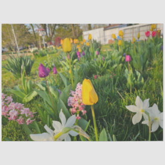 Floral Custom Tissue Paper Tissuepapier