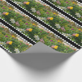 Floral Custom Wrapping Paper Cadeaupapier (Hoek)