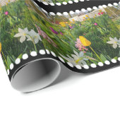Floral Custom Wrapping Paper Cadeaupapier (Rol Hoek)