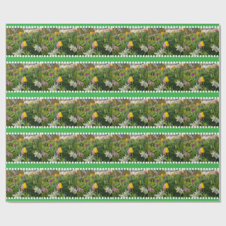 Floral Custom Wrapping Paper Cadeaupapier