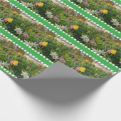 Floral Custom Wrapping Paper Cadeaupapier (Hoek)