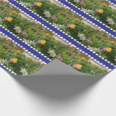 Floral Custom Wrapping Paper Cadeaupapier (Hoek)