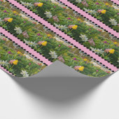 Floral Custom Wrapping Paper Cadeaupapier (Hoek)