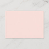 Floral Dairy Koe Baby shower Book Request Cards Informatiekaartje (Achterkant)