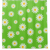 Floral Daisies Douchegordijn (Voorkant)