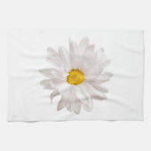 Floral Daisies Sjabloon van White Daisy Flower Des Theedoek (Horizontaal)