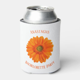 Floral Daisy Bachelorette Party gepersonaliseerd Blikjeskoeler