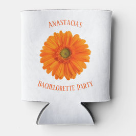 Floral Daisy Bachelorette Party gepersonaliseerd Blikjeskoeler