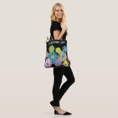 Floral Daisy Botanical Garden Tote Bag (Op model)