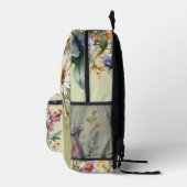 Floral Daisy Bouquets Groene Rugzak (Rechts)