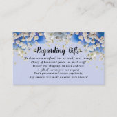 Floral Daisy Honeymoon Fund vrijgezellenfeest brui Informatiekaartje (Voorkant)