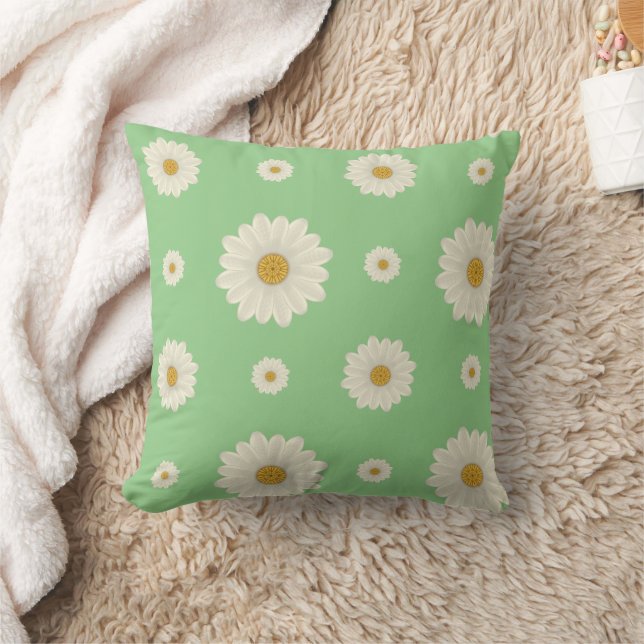 Floral Daisy Pattern Kussen (Deken)