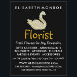 Floral Daisy Swan, bloemenbakkerij Adverteren Flyer<br><div class="desc">Floral Daisy Swan,  Floristry Adverteren Flyer door de winkel van het Visitekaartje.</div>