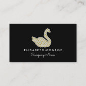 Floral Daisy Swan, floristry Visitekaartje (Voorkant)