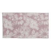 Floral Daisy Velvety Dusty Pink Kussensloop (Achterkant-Rechts)