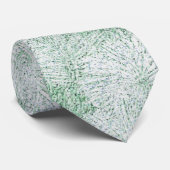 Floral Daisy Velvety Mint Green Stropdas (Opgerold)