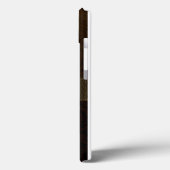  Floral Damascus/legant leder/goudmetaal Case-Mate iPhone Case (Achterkant / Links)