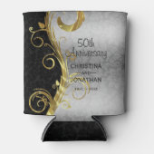 Floral Damask Blikjeskoeler (Voorkant)