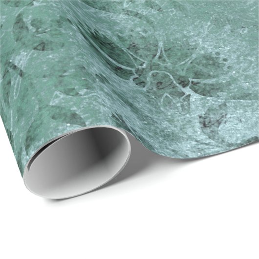  Floral Damask Cadeaupapier (Rol Hoek)