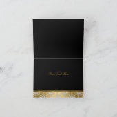 Floral Damask Dank u kaart (Binnen)