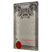  Floral Damask in Antiek Silver Klembord (Links)