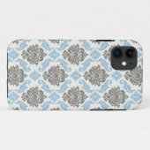 Floral Damask iPhone Case (Achterkant (horizontaal))
