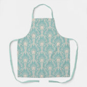 Floral/Damask Pattern Schort (Voorkant)