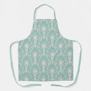 Floral/Damask Pattern Schort