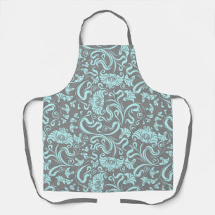Floral/Damask Pattern Schort