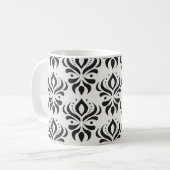 Floral damask seamless pattern. Elegant Koffiemok (Voorkant links)