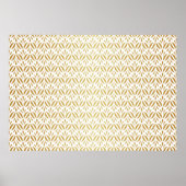 Floral damask seamless pattern. Elegant Poster (Voorkant)