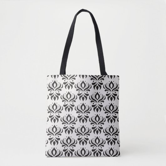Floral damask seamless pattern. Elegant Tote Bag (Voorkant)