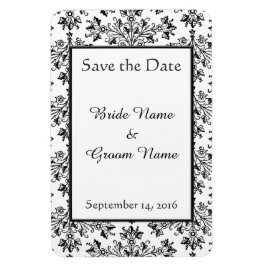  Floral Damask sparen de Magnet Datum Magneet