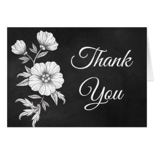 Floral Dank je Chalkboard Wedding Flower 