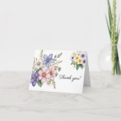 Floral Dank je kaart #1 (Voorkant)