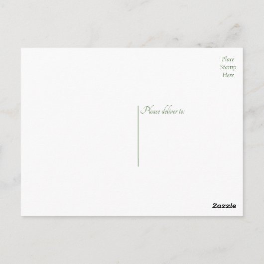  Floral Dank u roze amandelblazer Briefkaart (Achterkant)