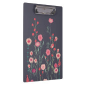 Floral Dark Boho Klembord (Rechts)
