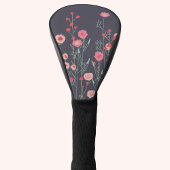 Floral Dark Golfheadcover