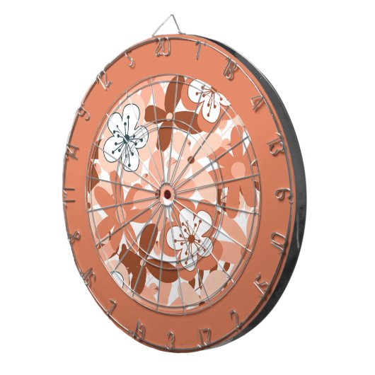 Floral Dartbord (Voorkant Rechts)